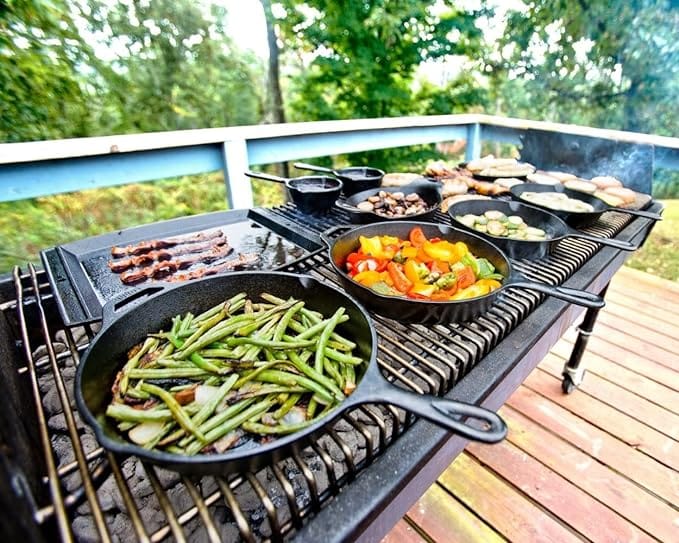 cast iron cooking