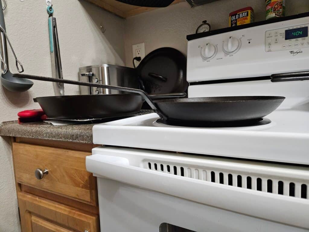 carbon steel vs. cast iron